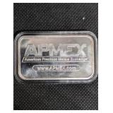 APMEX 1 oz .999 Fine Silver Bar
