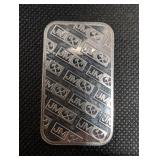 Johnson Matthey 1 OUNCE TROY Fine Silver Bar 999 Assayers & Refiners