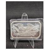 SilverTowne 1 oz .999 Fine Silver Bar - Eagle Design