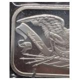 SilverTowne 1 oz .999 Fine Silver Bar - Eagle Design