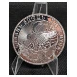 Republic of Armenia 500 Dram Silver Coin - 1 oz Ag 999 Fine