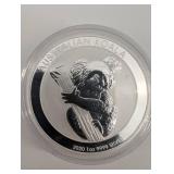 Perth Mint Australian Koala Silver Coin - 1 oz .9999 Fine Silver - 2020