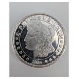 Morgan 1oz Silver round