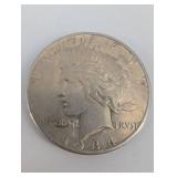 1934 Peace Dollar - United States One Dollar Silver Coin