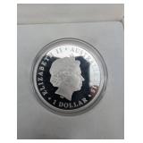 Perth Mint 1oz Silver Proof Coin - Wedding Theme, Elizabeth II Australia 2015 $1