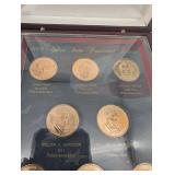 United States Commemorative Gallery - 2009 Presidential Dollars Set - 8-Coin Display Case
