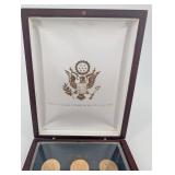United States Commemorative Gallery - 2009 Presidential Dollars Set - 8-Coin Display Case