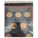 2009 United States Presidential Dollars - 9-Coin Display Collection (Philadelphia & Denver Mint)