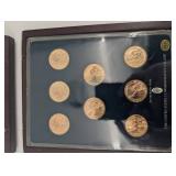 2009 United States Presidential Dollars - 9-Coin Display Collection (Philadelphia & Denver Mint)