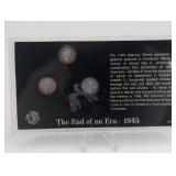 1945 Mercury Dimes End of an Era - 3-Coin Set (P/D/S Mint)