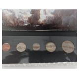 Return to Monticello Nickel Sets (2) & 1980s Stamp Sheet & 5-Coin Folder