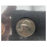 Return to Monticello Nickel Sets (2) & 1980s Stamp Sheet & 5-Coin Folder