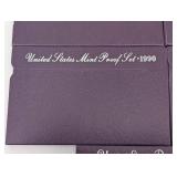 United States Mint Proof Sets (Lot of 7) 1985-1991