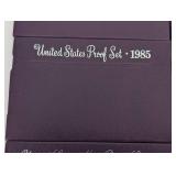 United States Mint Proof Sets (Lot of 7) 1985-1991