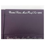 United States Mint Proof Sets (Lot of 7) 1985-1991