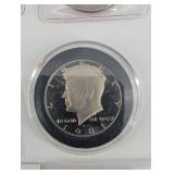 Kennedy Half Dollar Lot - 16 Coins in Protective Flips (1981-S to 2000)