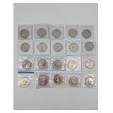 Kennedy Half Dollars - 20 Mixed-Year Coins (1983, 1988-S Proof, 2001-D, 2003-P UNC)