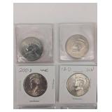Kennedy Half Dollars - 20 Mixed-Year Coins (1983, 1988-S Proof, 2001-D, 2003-P UNC)