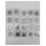 Lot Of 20 Uncirculated Kennedy Half Dollars