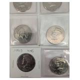 Lot Of 20 Uncirculated Kennedy Half Dollars