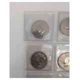 Lot Of 20 Uncirculated Kennedy Half Dollars