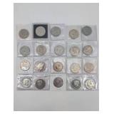 Lot Of 20 Uncirculated Kennedy Half Dollars