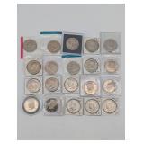 Lot Of 20 Uncirculated Kennedy Half Dollars