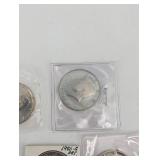 Lot Of 11 Uncirculated Kennedy Half Dollars