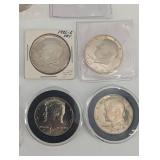 Lot Of 11 Uncirculated Kennedy Half Dollars