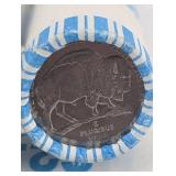 Buffalo Nickels in Bank Wrappers - $2.00 Nickels, Assorted Rolls