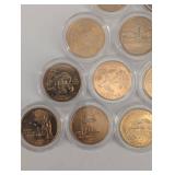 14 Gold Plated Statehood Quarters
