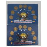 Shell Presidential Collector Coins - 2 Card Display Set (Presidential Portraits)
