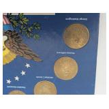 Shell Presidential Collector Coins - 2 Card Display Set (Presidential Portraits)