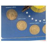 Shell Presidential Collector Coins - 2 Card Display Set (Presidential Portraits)
