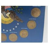 Shell Presidential Collector Coins - 2 Card Display Set (Presidential Portraits)