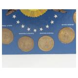 Shell Presidential Collector Coins - 2 Card Display Set (Presidential Portraits)