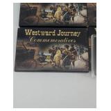 Westward Journey Commemoratives 2003 Sacagawea Dollar 4-Box Set Philadelphia & Denver