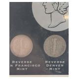 The Legend of the Silver Mercury Dime Display Panel (1916-1940s)