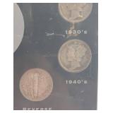The Legend of the Silver Mercury Dime Display Panel (1916-1940s)