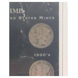 The Legend of the Silver Mercury Dime Display Panel (1916-1940s)