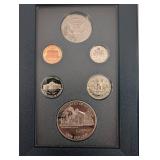 United States Eisenhower Centennial Coin Prestige Set 1990 with Certificate of Authenticity