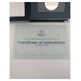 United States Eisenhower Centennial Coin Prestige Set 1990 with Certificate of Authenticity