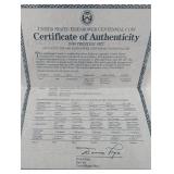 United States Eisenhower Centennial Coin Prestige Set 1990 with Certificate of Authenticity