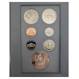 United States Mint Mount Rushmore Anniversary Silver Dollar & Half Dollar Prestige Set 1991