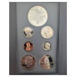 United States Mint 1989 Prestige Set - 8-Coin Display with Certificate of Authenticity