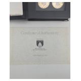 United States Mint 1989 Prestige Set - 8-Coin Display with Certificate of Authenticity