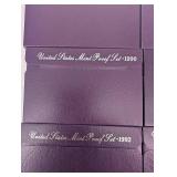 United States Mint Proof Sets (Lot of 7) - 1986-1992