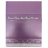 United States Mint Proof Sets (Lot of 7) - 1986-1992