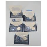 Eisenhower Dollar - 40% Silver - Uncirculated (Lot of 6)