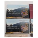 United States Mint Westward Journey Nickel Series Coin Set & 50 State Quarters Proof Sets (2004-2007)